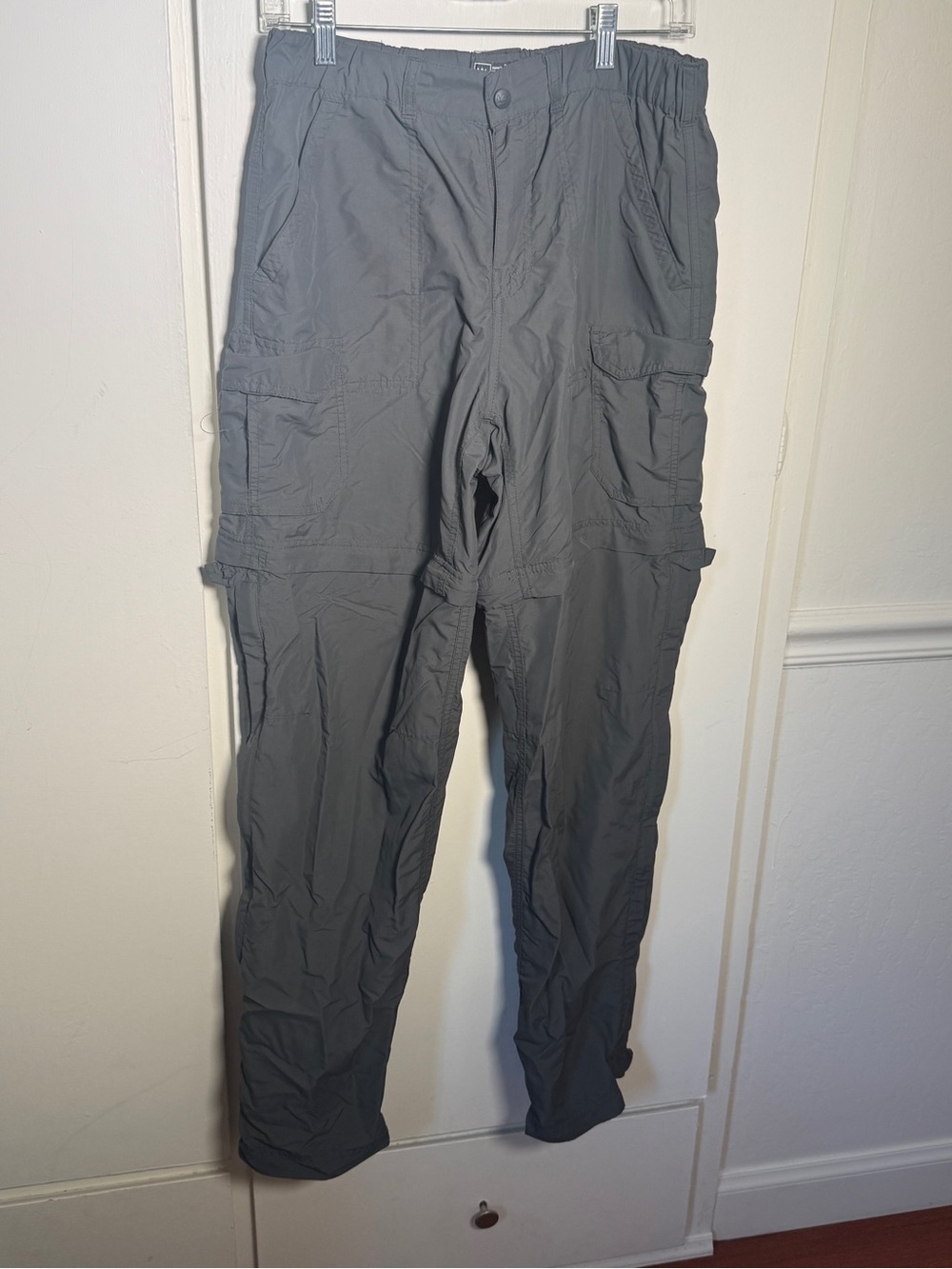 REI Women's Gray Cargo Trail Utility Pants Size 8